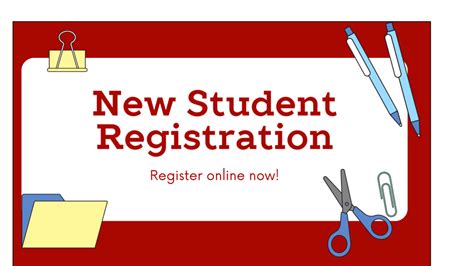 Registration for New Students .